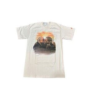 George Bush Dick Cheney Graphic T Shirt Small Gay Politics 2006 Alex Ross NWOT